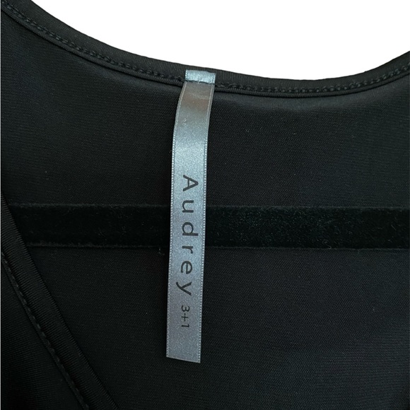 Audrey 3+1 black ruffle dress size small - Picture 5 of 6